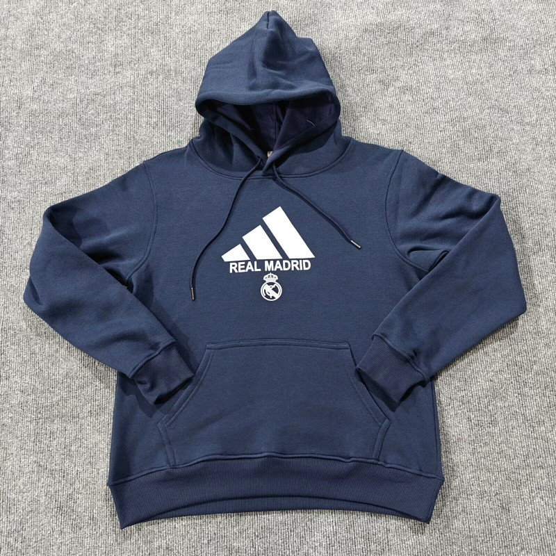 Real Madrid Sudadera Azul Oscura Real Madrid Sudadera Azul Oscura