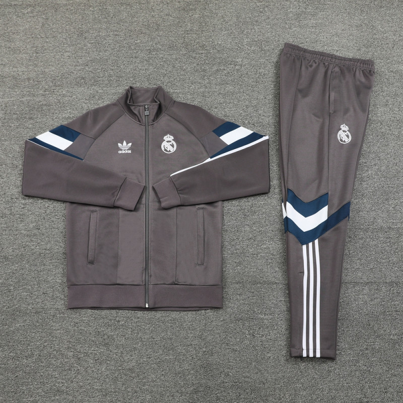 Real Madrid Chandal Gris 24-25 Real Madrid Chandal Gris 24-25