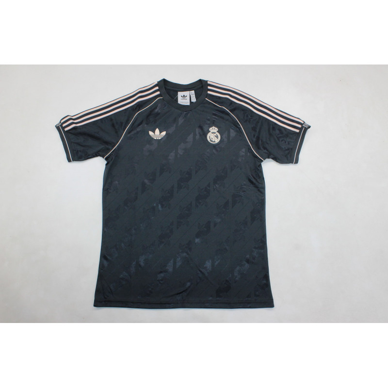 Real Madrid Estilo Retro Negro Real Madrid Estilo Retro Negro