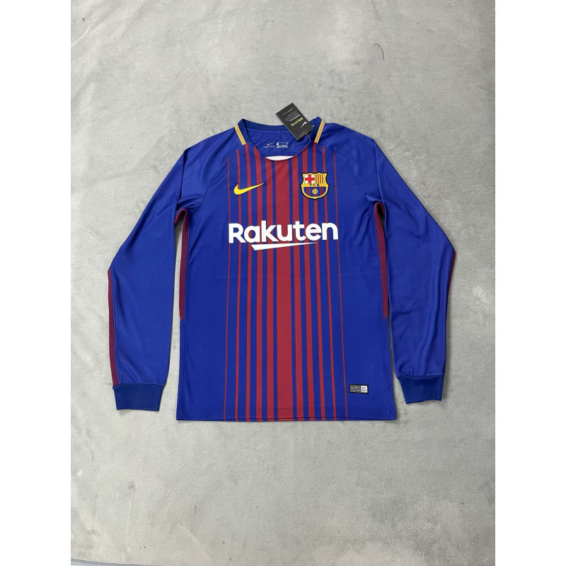 Barcelona Retro Manga Larga Local 17-18 Barcelona Retro Manga Larga Local 17-18