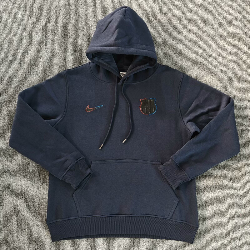 Barcelona Sudadera Azul Oscuro Barcelona Sudadera Azul Oscuro