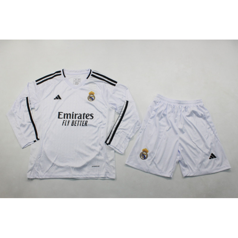Real Madrid KIT NIÑO Manga Larga Local 24-25 Real Madrid KIT NIÑO Manga Larga Local 24-25