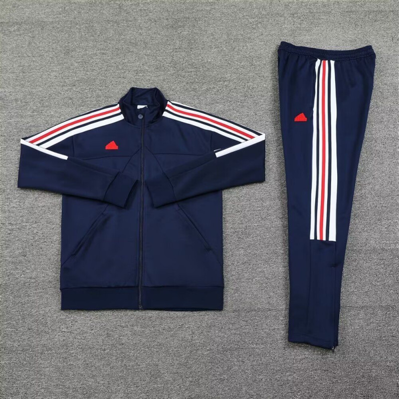 Chandal Adidas Azul Líneas Chandal Adidas Azul Líneas