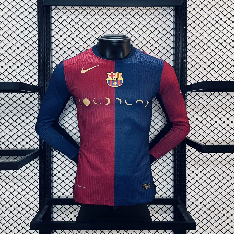 Barcelona Player Version Manga Larga Local COLDPLAY 24-25 Barcelona Player Version Manga Larga Local COLDPLAY 24-25