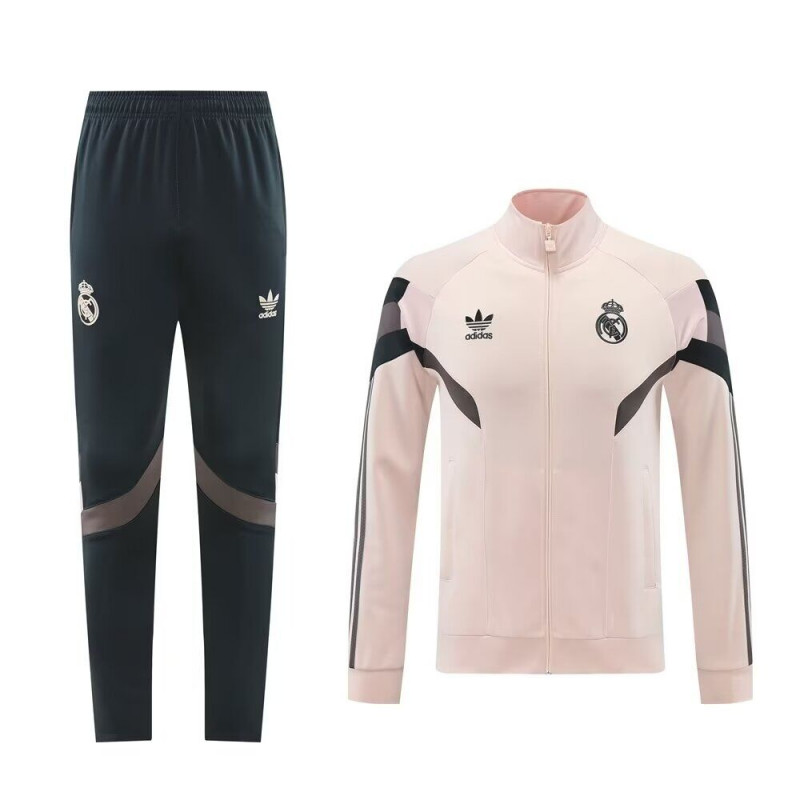Real Madrid Chandal Rosa Gris 24-25 Real Madrid Chandal Rosa Gris 24-25