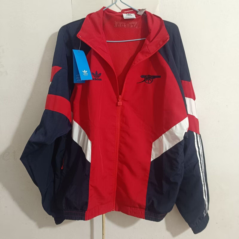 Arsenal Cortavientos Rojo Azul Oscuro Arsenal Cortavientos Rojo Azul Oscuro