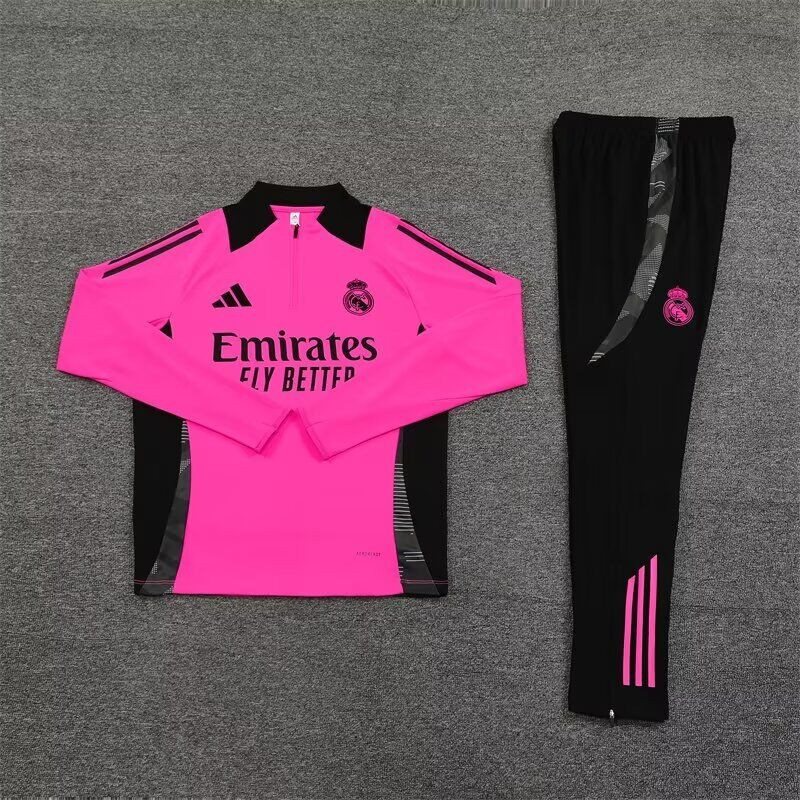 Real Madrid Chandal Entrenamiento Rosa 24-25 Real Madrid Chandal Entrenamiento Rosa 24-25