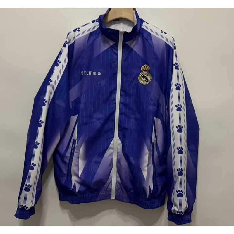 Real Madrid Cortavientos Reversible Retro 96-97 Real Madrid Cortavientos Reversible Retro 96-97
