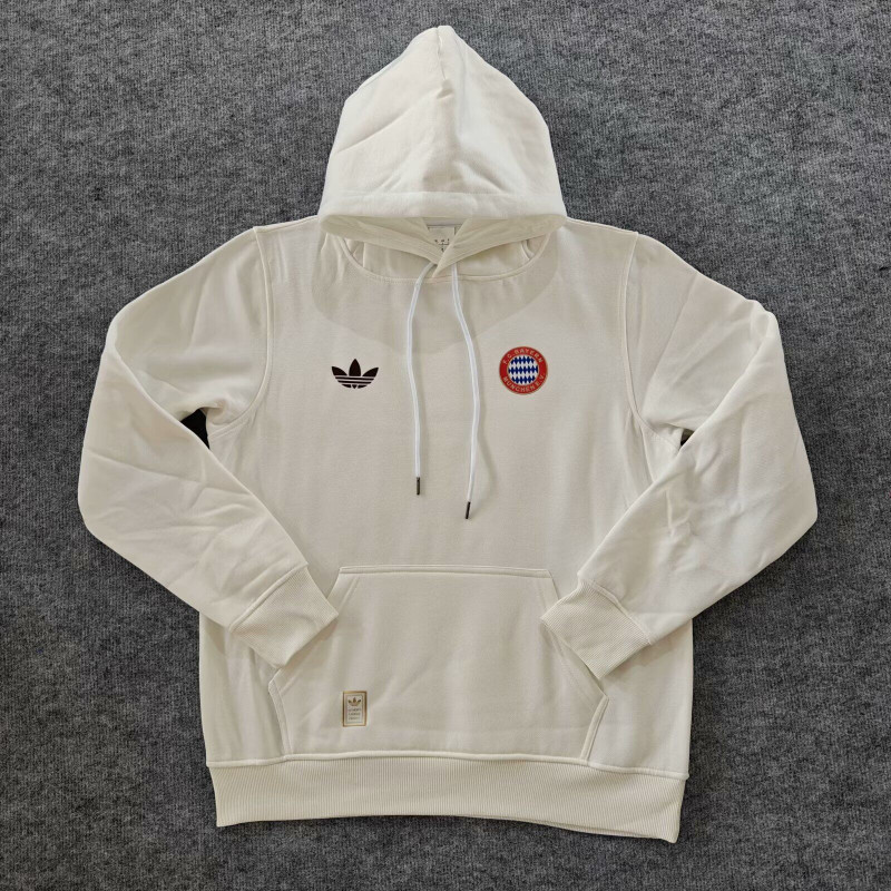 Bayern de Munich Sudadera Blanca Bayern de Munich Sudadera Blanca