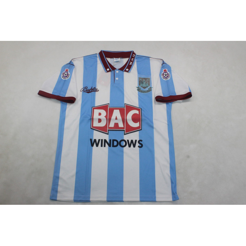 West Ham Retro Visitante 91-92 West Ham Retro Visitante 91-92