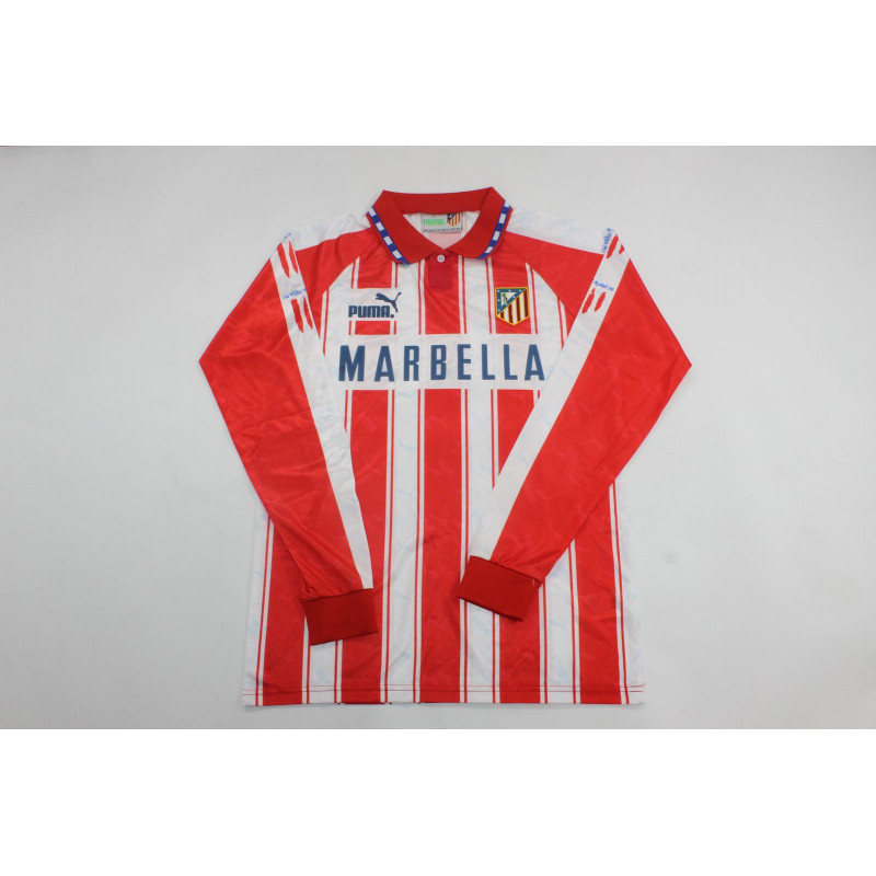 Atletico de Madrid Retro Manga Larga Local 94-95 Atletico de Madrid Retro Manga Larga Local 94-95