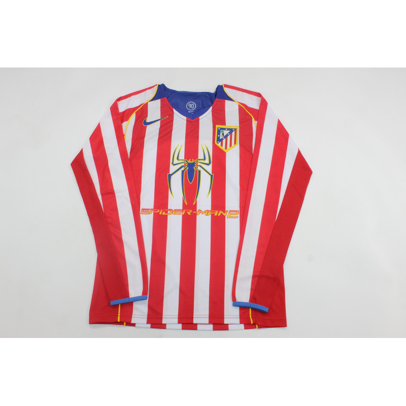 Atletico de Madrid Retro Manga Larga Local 04-05 Atletico de Madrid Retro Manga Larga Local 04-05