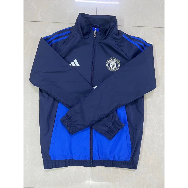 Manchester United Cortavientos Azul Oscuro Manchester United Cortavientos Azul Oscuro