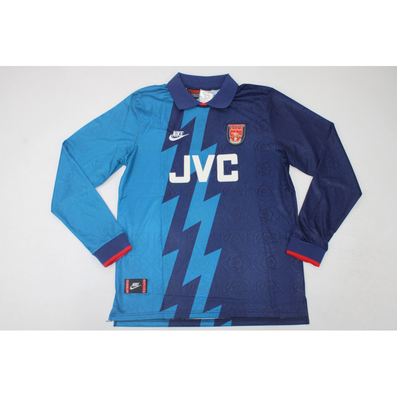 Arsenal Retro Manga Larga Visitante 95-96 Arsenal Retro Manga Larga Visitante 95-96