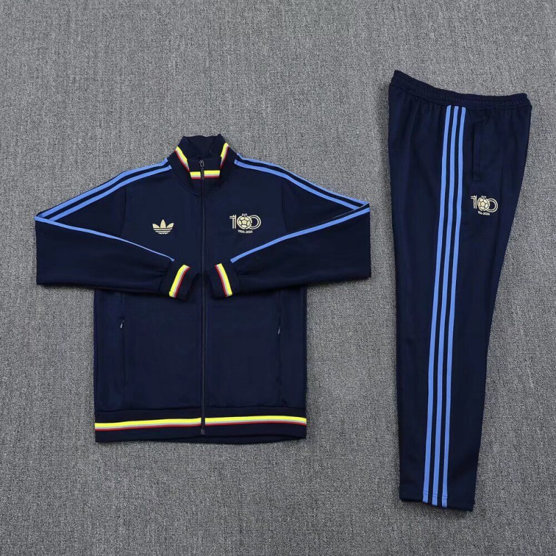 Colombia Chandal 100 aniversario Azul Oscuro Colombia Chandal 100 aniversario Azul Oscuro