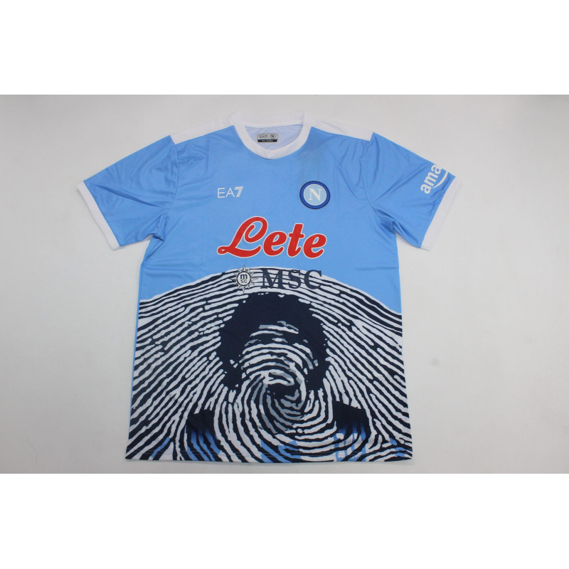 Napoles Retro Especial Maradona Azul 21-22 Napoles Retro Especial Maradona Azul 21-22