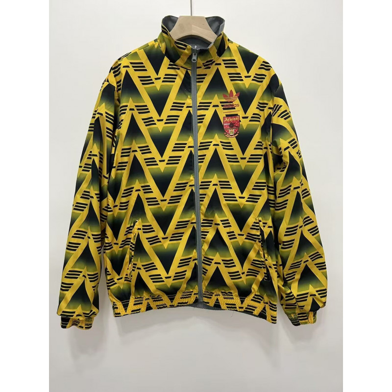 Arsenal Cortavientos Reversible Retro 1991 Arsenal Cortavientos Reversible Retro 1991