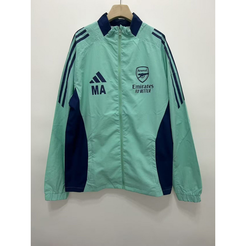 Arsenal Cortavientos Verde Azul Oscuro Arsenal Cortavientos Verde Azul Oscuro