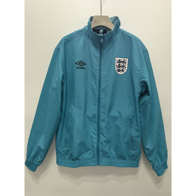 Inglaterra Cortavientos Reversible Retro Verde Inglaterra Cortavientos Reversible Retro Verde