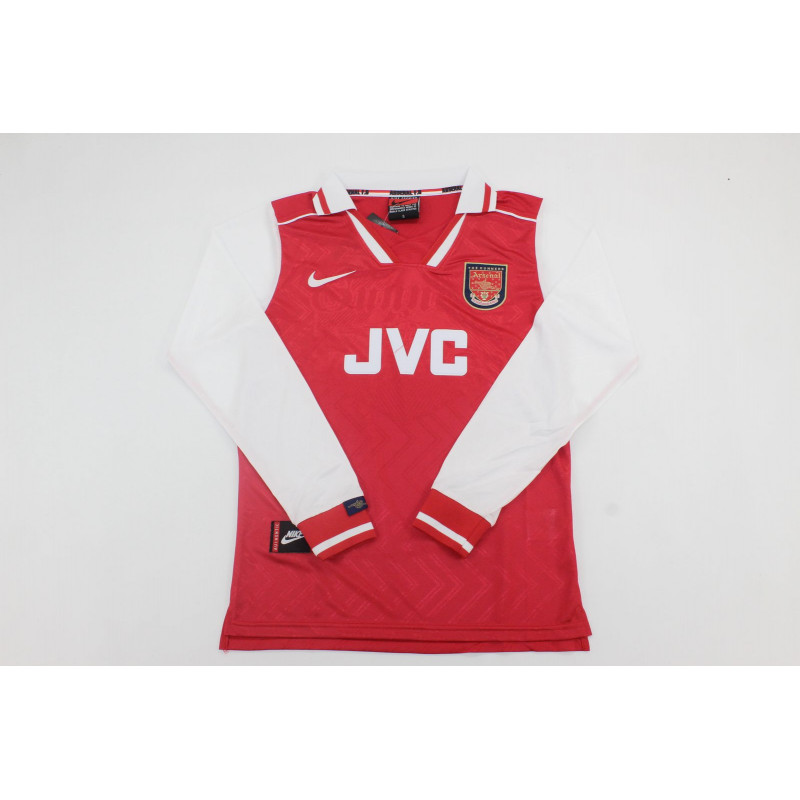 Arsenal Retro Manga Larga Local 96-98 Arsenal Retro Manga Larga Local 96-98