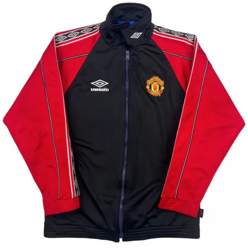 Manchester United Cortavientos Retro Rojo Manchester United Cortavientos Retro Rojo