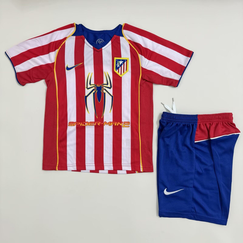 Atletico de Madrid KIT NIÑO Retro Local 04-05 Atletico de Madrid KIT NIÑO Retro Local 04-05