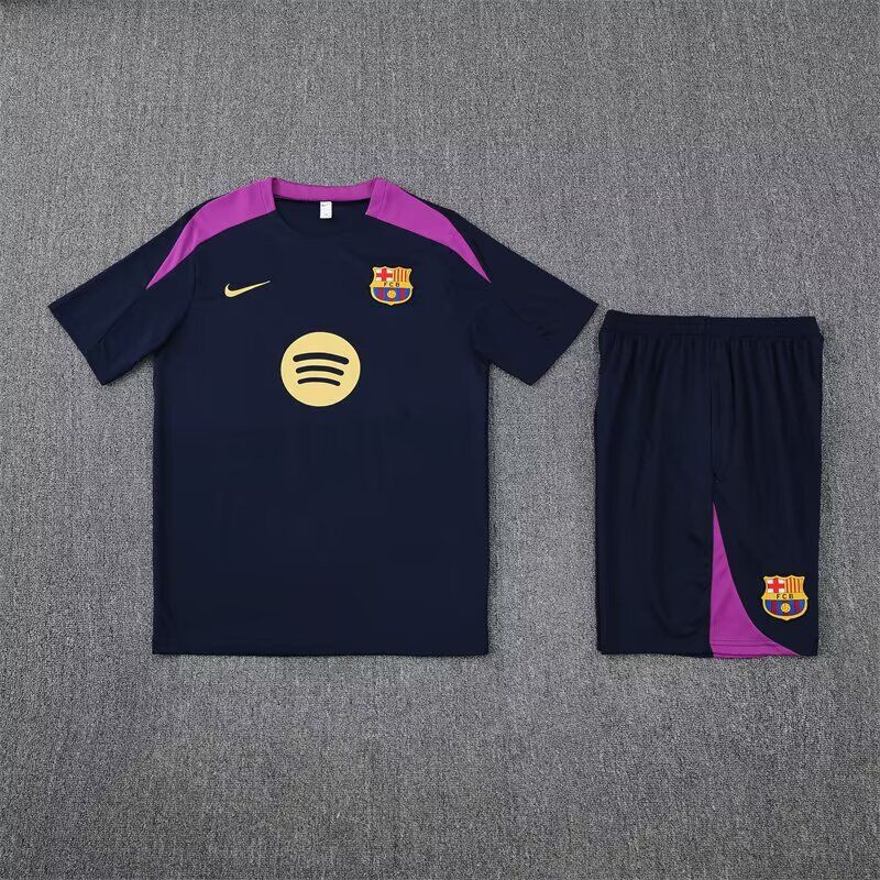 Kit Entrenamiento Barcelona Azul Oscuro Morado 25-26 Kit Entrenamiento Barcelona Azul Oscuro Morado 25-26