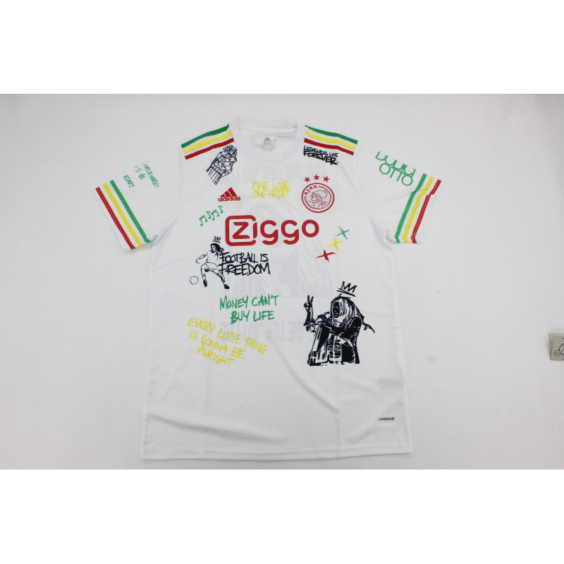 Ajax Retro Bob Marley Especial Blanca 21-22 Ajax Retro Bob Marley Especial Blanca 21-22