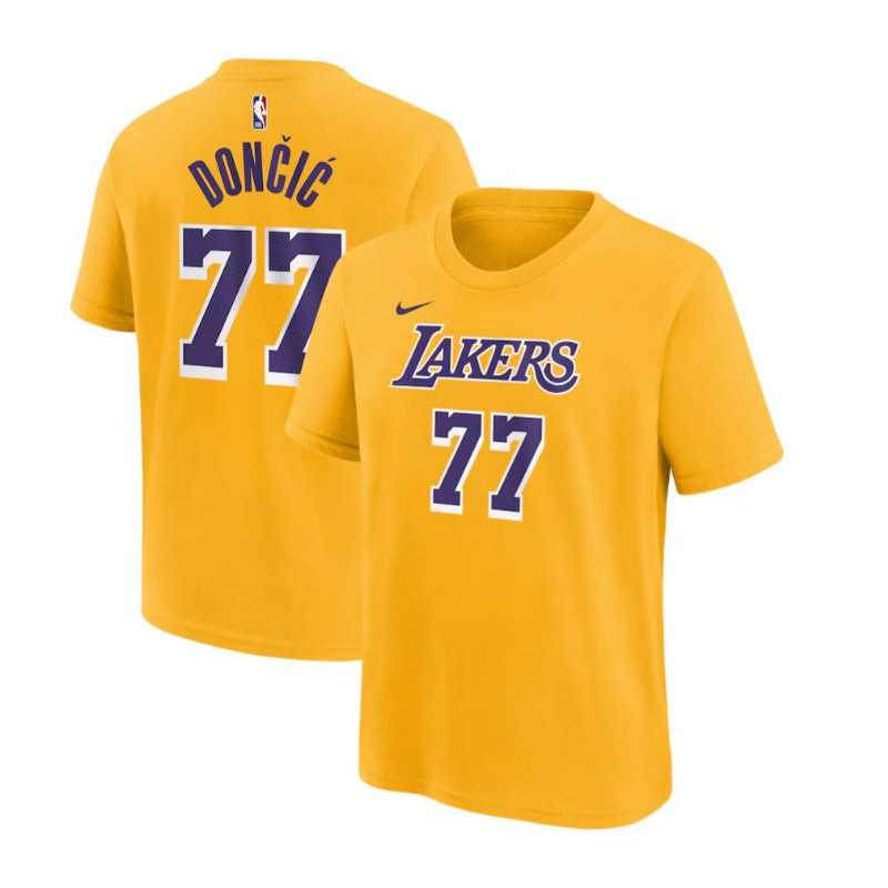 NBA Lakers DONCIC 77 Camiseta NBA Lakers DONCIC 77 Camiseta