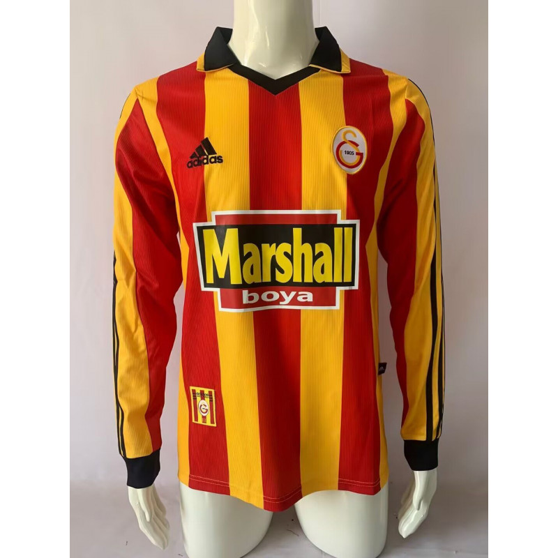Galatasaray Retro Manga Larga Local 99-00 Galatasaray Retro Manga Larga Local 99-00