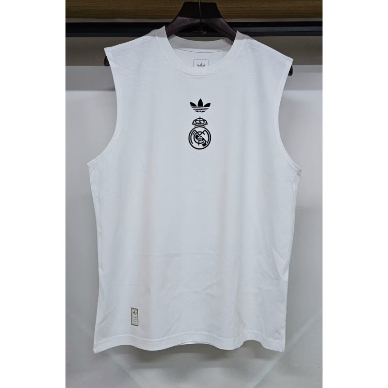 Real Madrid Sin Mangas Blanca Real Madrid Sin Mangas Blanca