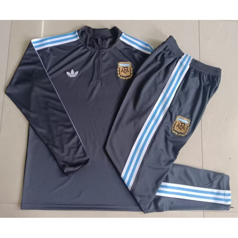 Argentina Chandal Entrenamiento Gris Oscuro 25-26 Argentina Chandal Entrenamiento Gris Oscuro 25-26