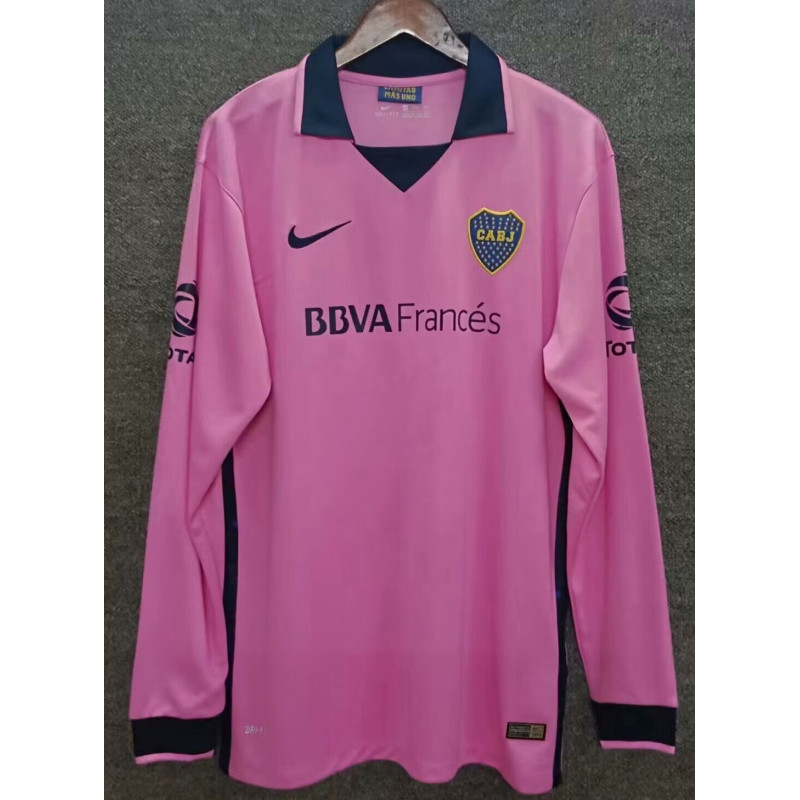 Boca Juniors Retro Manga Larga Visitante 13-14 Boca Juniors Retro Manga Larga Visitante 13-14