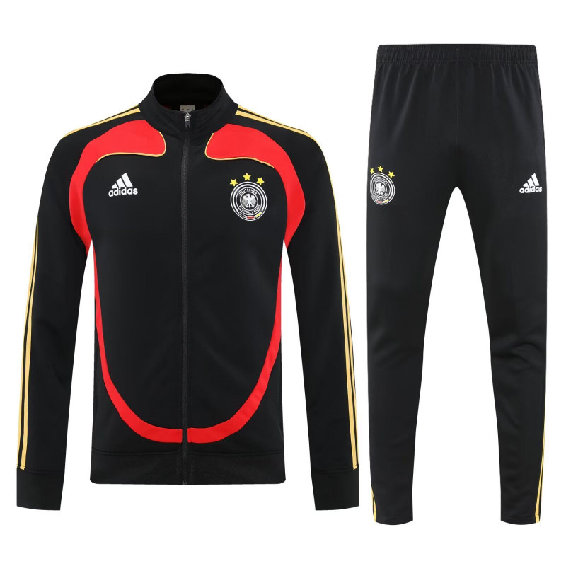 Alemania Chandal Retro Negro Alemania Chandal Retro Negro