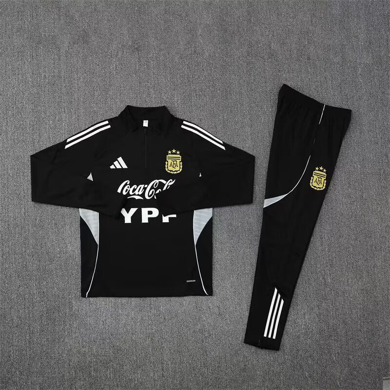 Argentina Chandal Entrenamiento Retro Negro 13-14 Argentina Chandal Entrenamiento Retro Negro 13-14