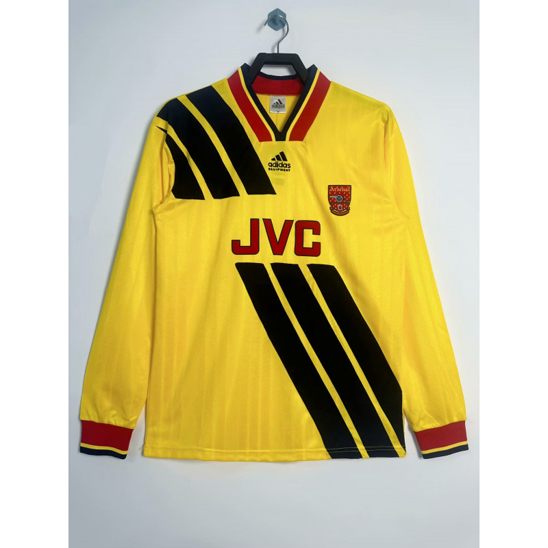 Arsenal Retro Manga Larga Visitante 93-94 Arsenal Retro Manga Larga Visitante 93-94