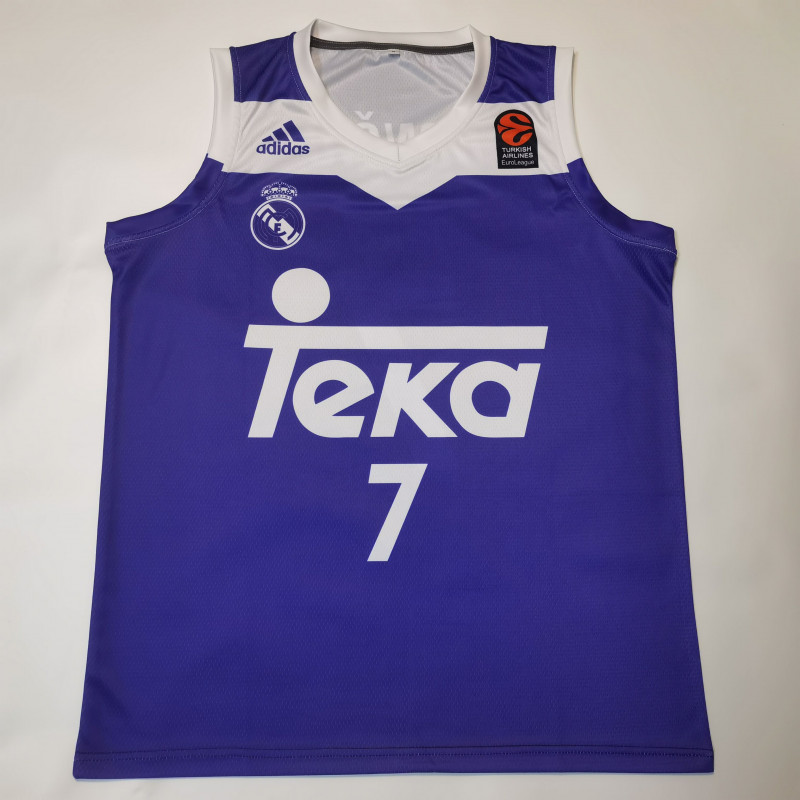BASKET Real Madrid RETRO Visitante 16-17 BASKET Real Madrid RETRO Visitante 16-17