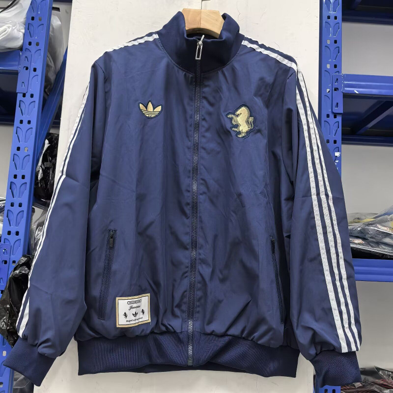 Juventus Cortavientos Retro Azul Oscuro Juventus Cortavientos Retro Azul Oscuro