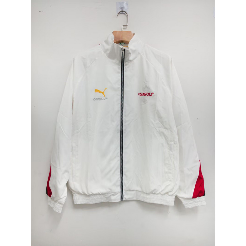 Milan Cortavientos Reversible Diavoli x Offwht Milan Cortavientos Reversible Diavoli x Offwht