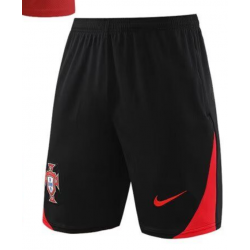 Portugal Pantalon Corto Entrenamiento Negro 23-24