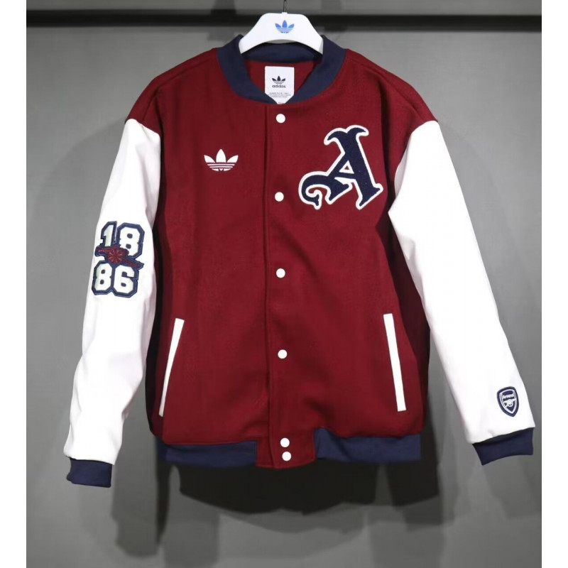 Arsenal Chaqueta Beisbolera Arsenal Chaqueta Beisbolera