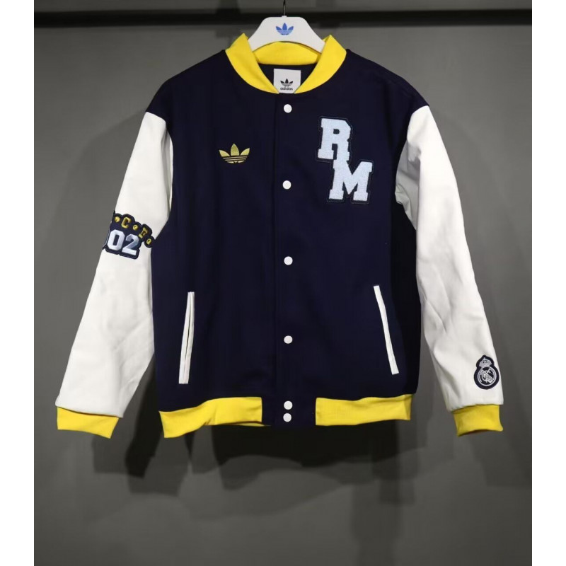 Real Madrid Chaqueta Beisbolera Real Madrid Chaqueta Beisbolera