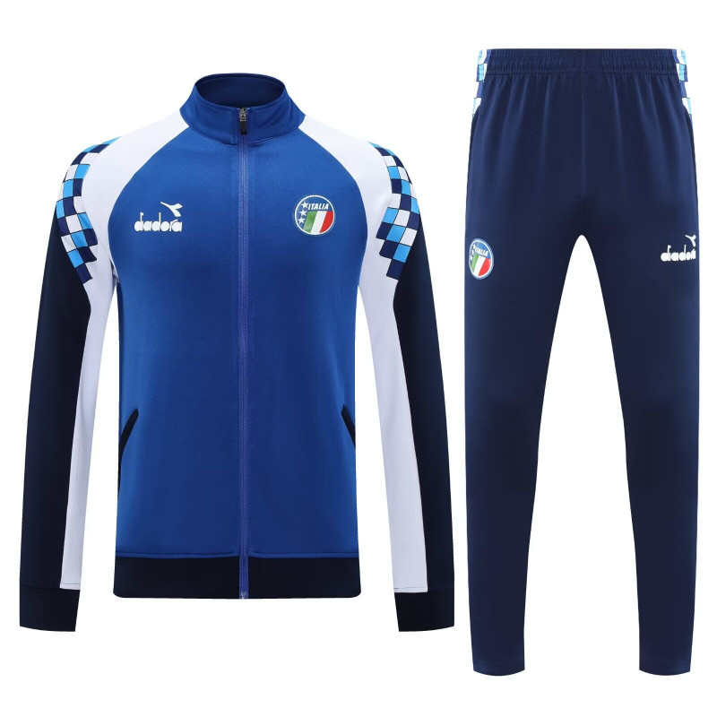 Italia Chandal Retro Azul Italia Chandal Retro Azul