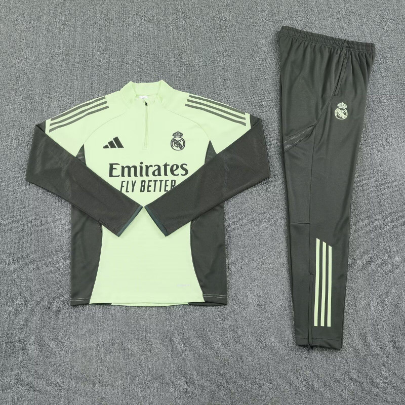 Real Madrid Chandal Entrenamiento Verde Claro 25-26 Real Madrid Chandal Entrenamiento Verde Claro 25-26