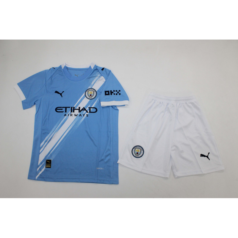 Manchester City KIT NIÑO Local 25-26 Manchester City KIT NIÑO Local 25-26