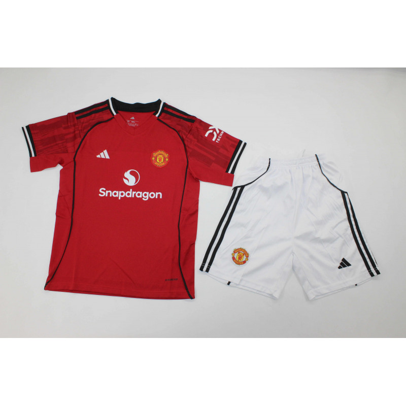 Manchester United KIT NIÑO Local 25-26 Manchester United KIT NIÑO Local 25-26