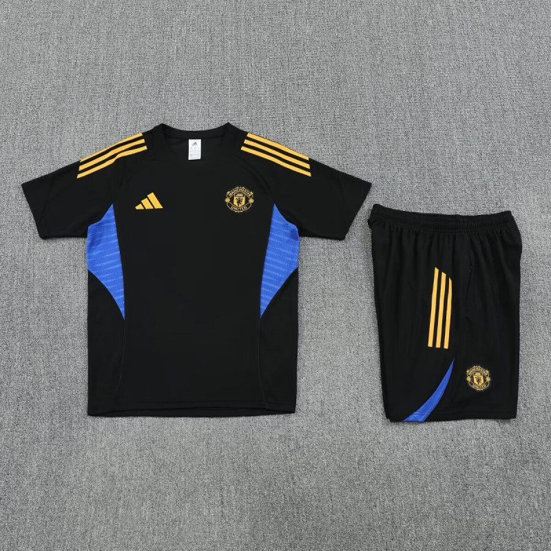 Kit Entrenamiento Manchester United Negro 25-26 Kit Entrenamiento Manchester United Negro 25-26