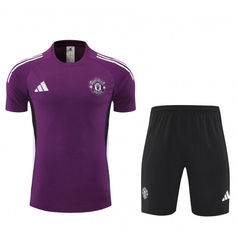 Kit Entrenamiento Manchester United Morado 25-26 Kit Entrenamiento Manchester United Morado 25-26