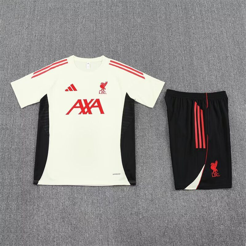 Kit Entrenamiento Liverpool Blanco 25-26 Kit Entrenamiento Liverpool Blanco 25-26
