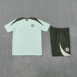 Kit Entrenamiento Chelsea Verde Claro 25-26